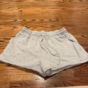 Aeropostale Light Gray Athletic Shorts